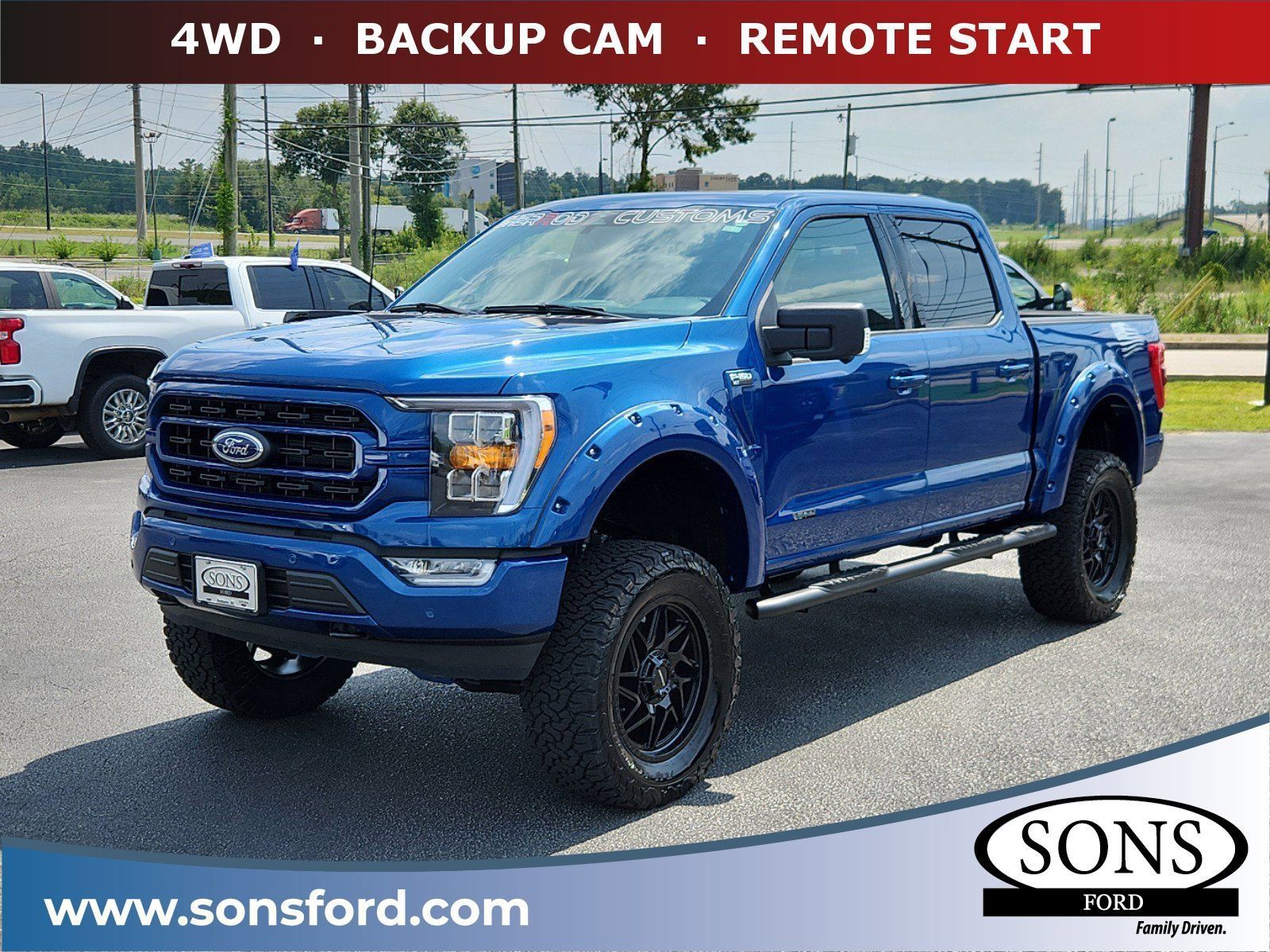 New, 2023 Ford F-150 XLT, Blue, 5752-2