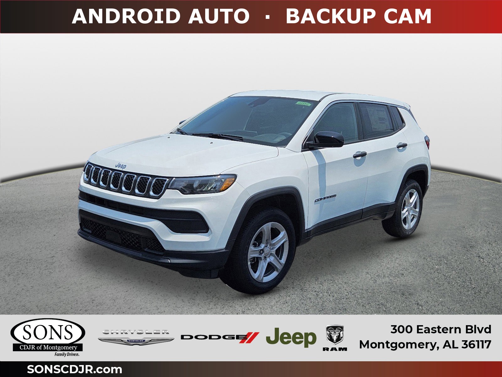 2023 Jeep Compass Sport, J3179, Photo 1