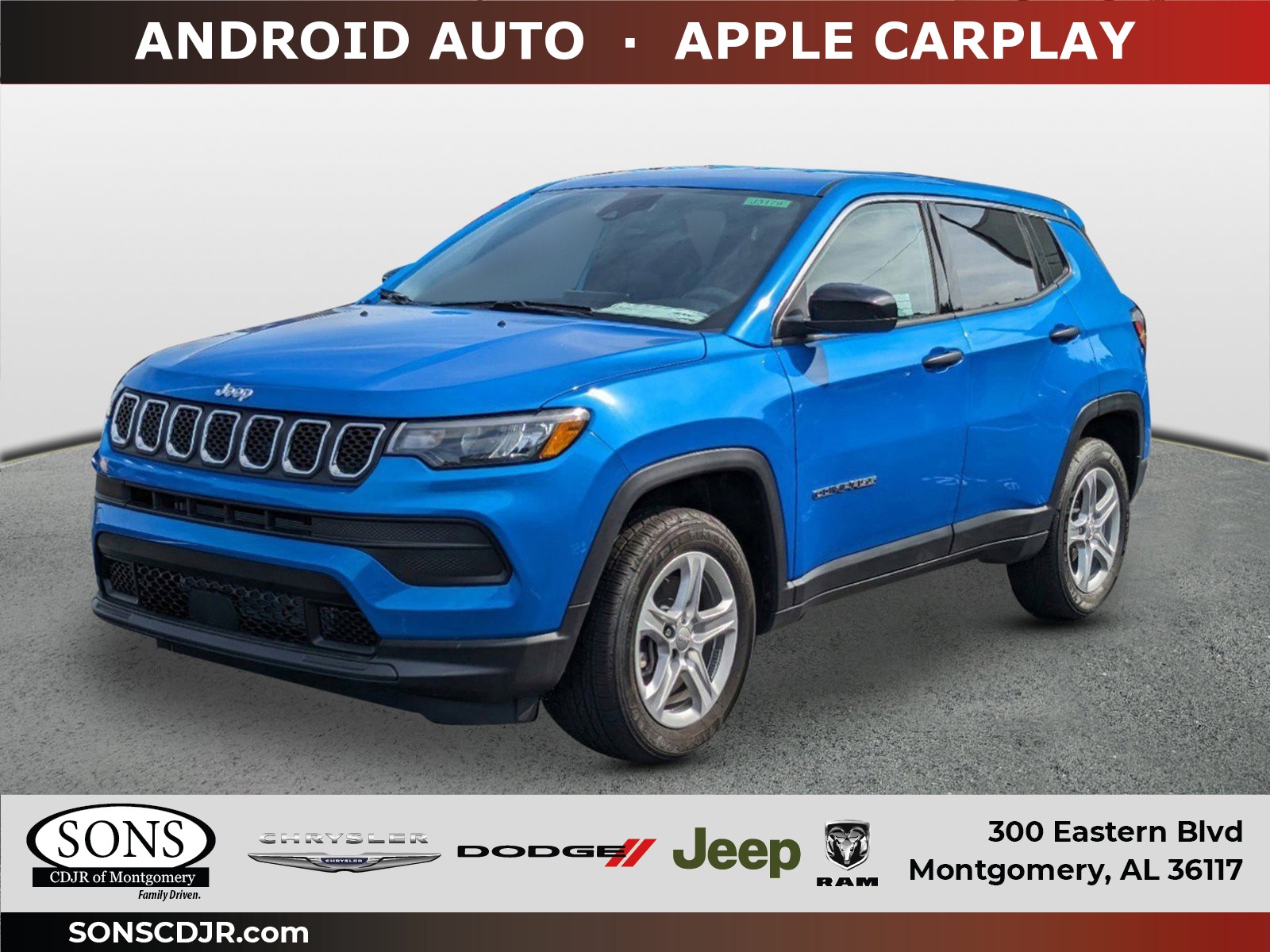 2023 Jeep Compass Latitude Lux, 10982A, Photo 1