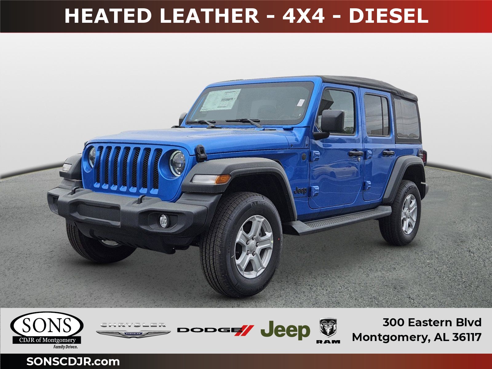 2023 Jeep Wrangler Sport S, J3093, Photo 1