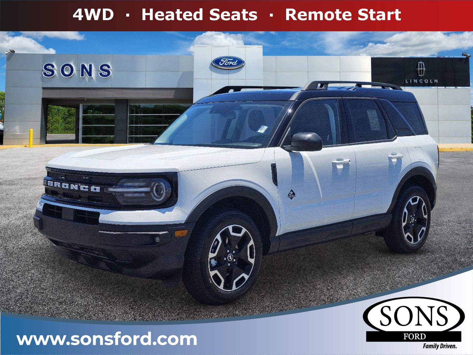 2024 Ford Bronco Sport Outer Banks, 6327, Photo 1
