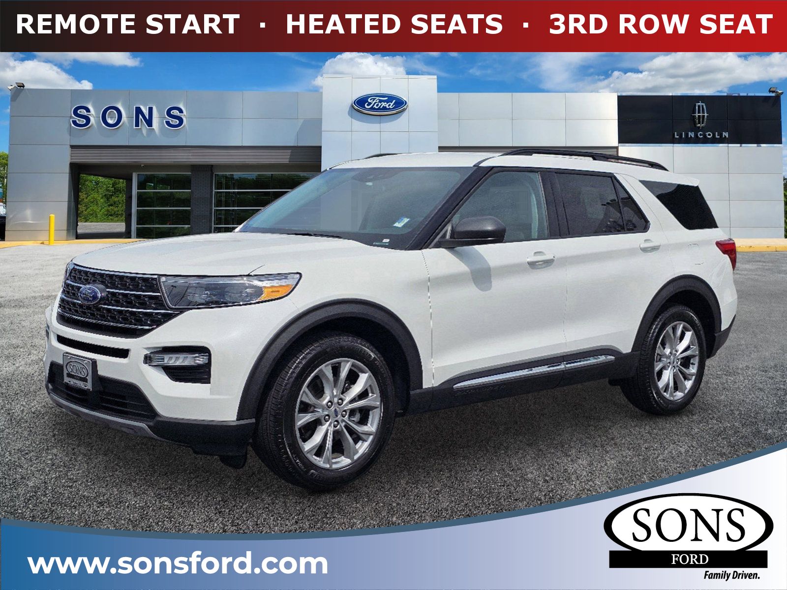 2024 Ford Explorer XLT, 6172, Photo 1