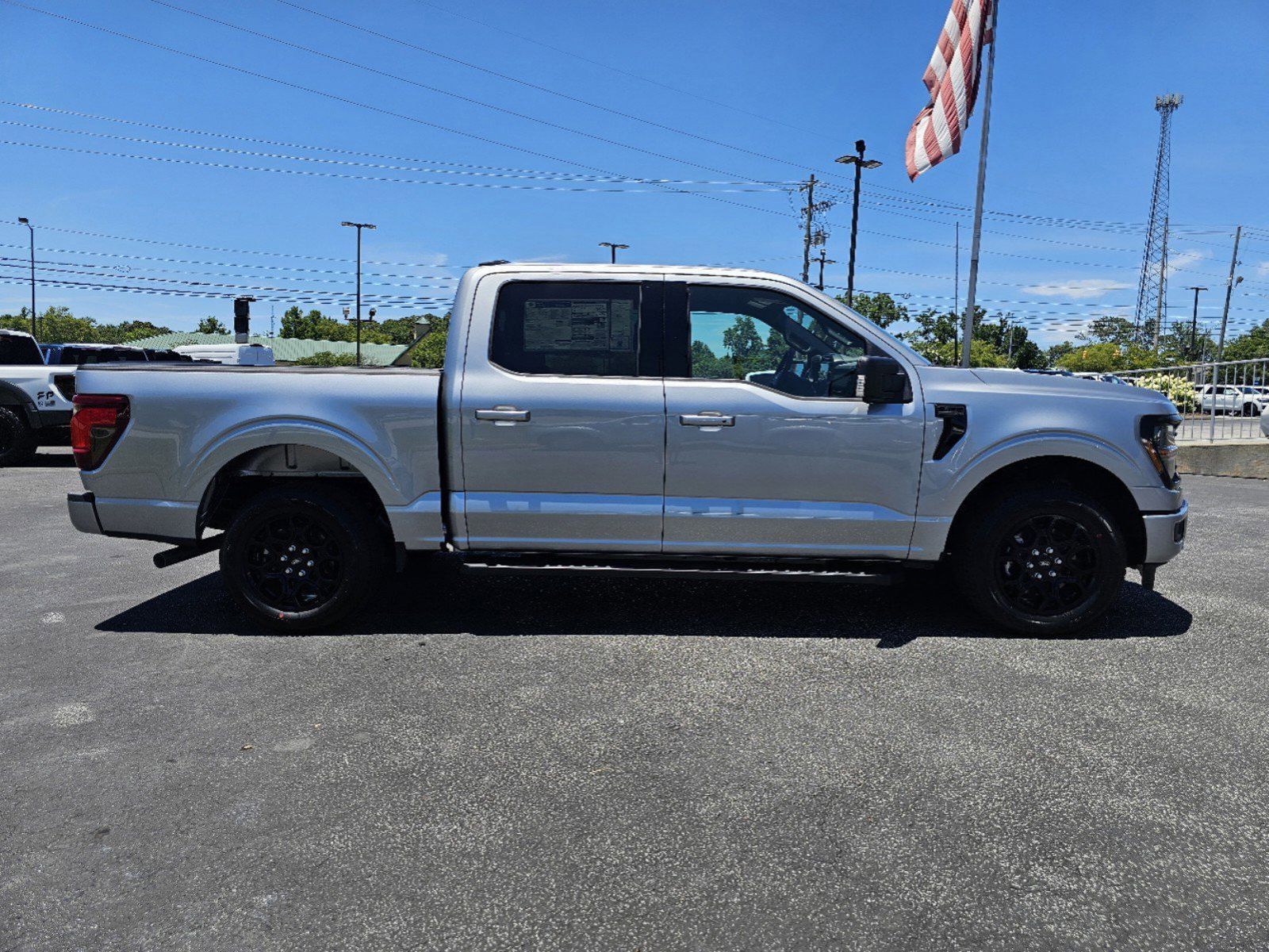 New, 2024 Ford F-150 XLT, Silver, 6280-4