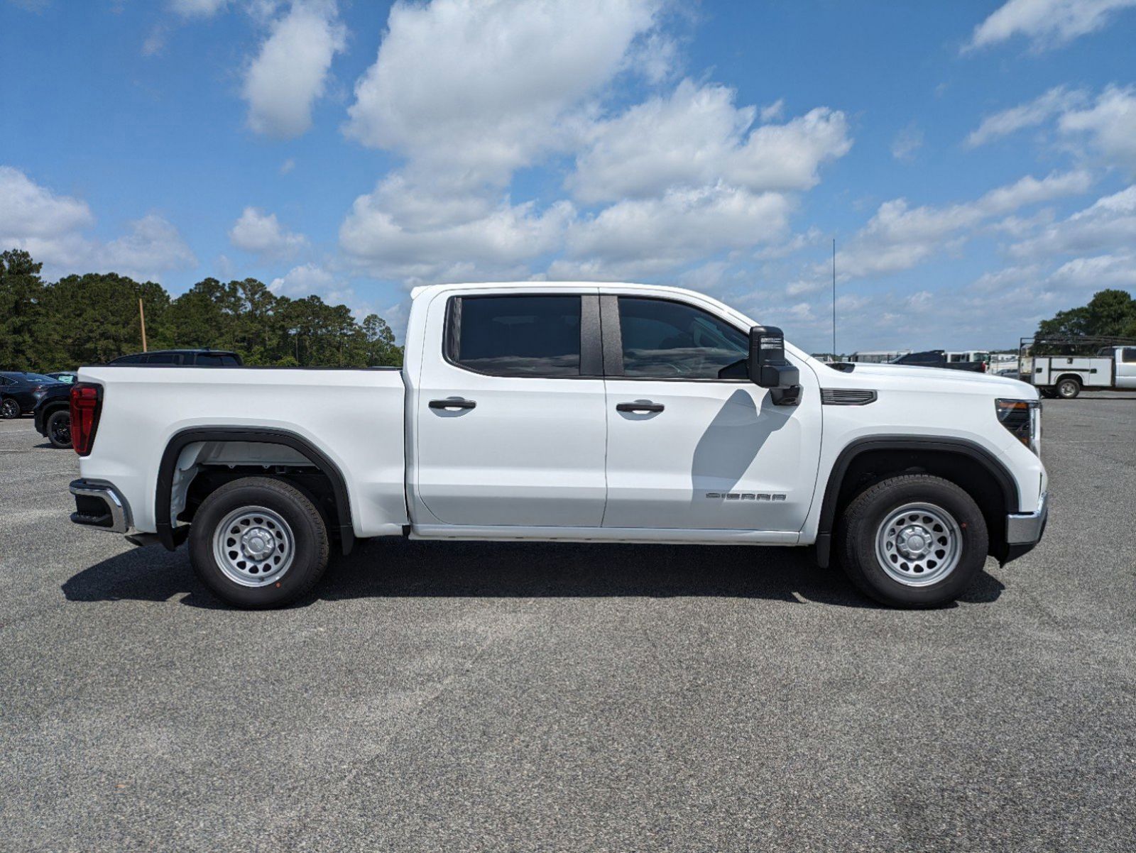 New, 2024 GMC Sierra 1500 Pro, White, G04468-3