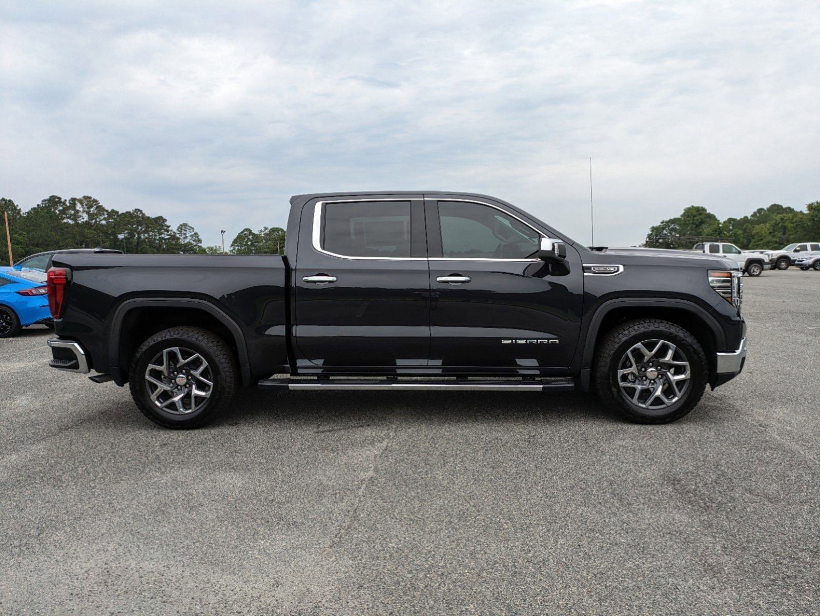 New, 2024 GMC Sierra 1500 SLT, Gray, G04477-3