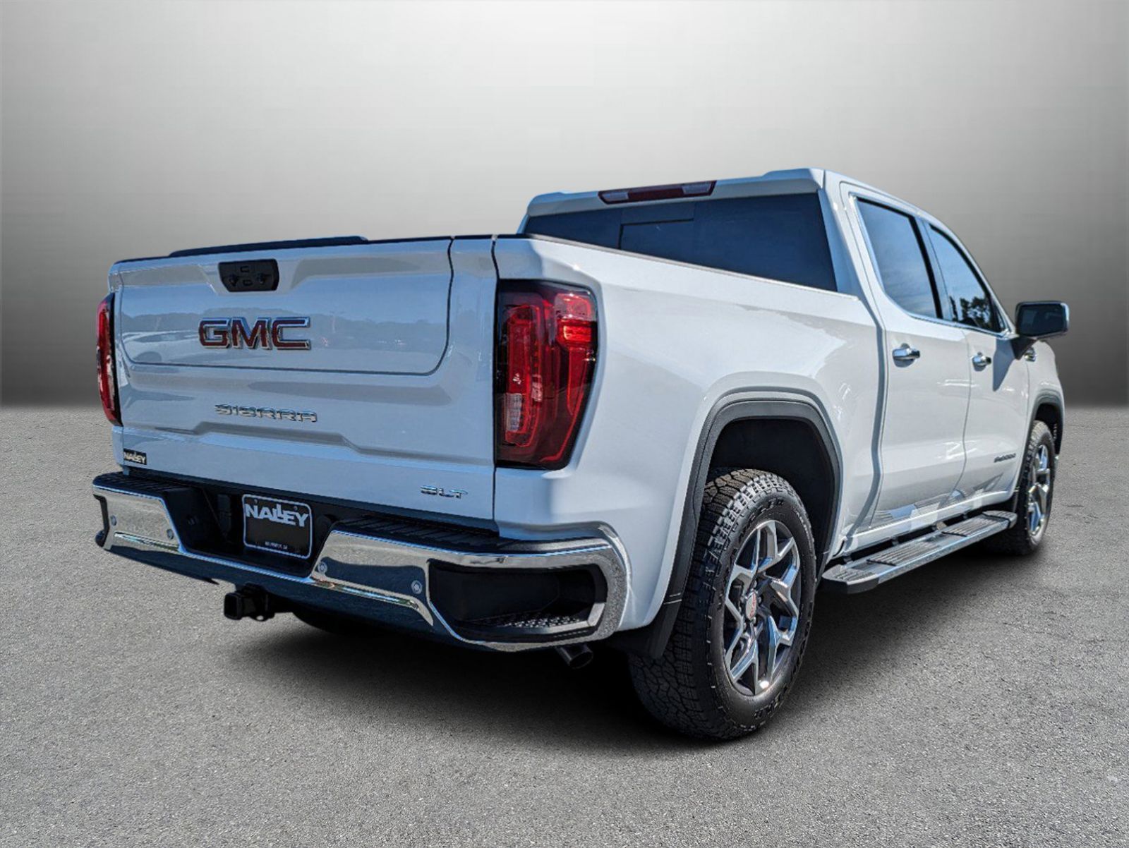 New, 2024 GMC Sierra 1500 SLT, White, G04474-3