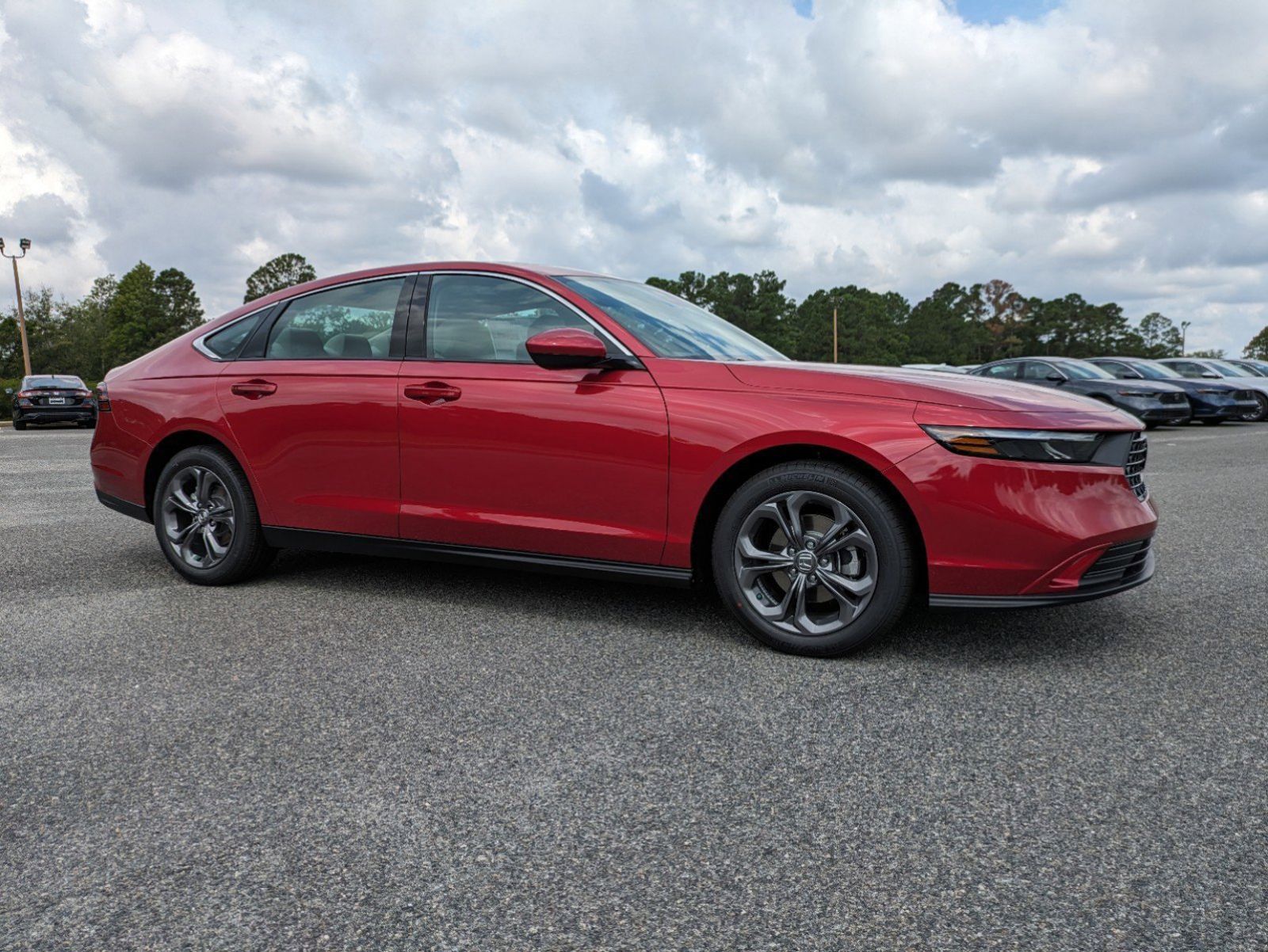 New, 2024 Honda Accord EX, Red, H16243-2