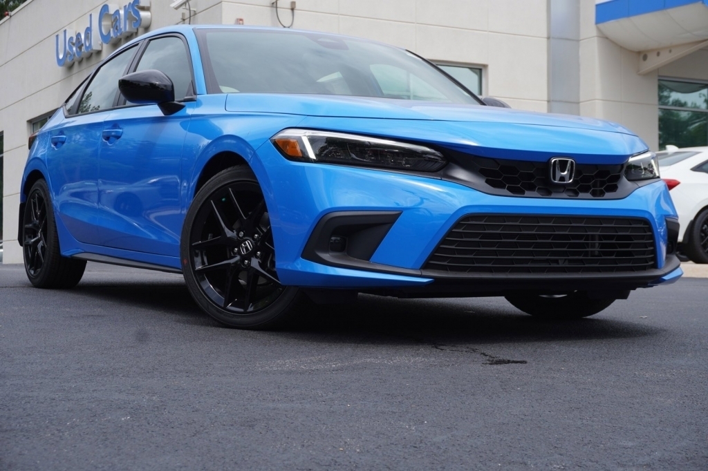 New, 2024 Honda Civic Sport, Blue, 29031-2