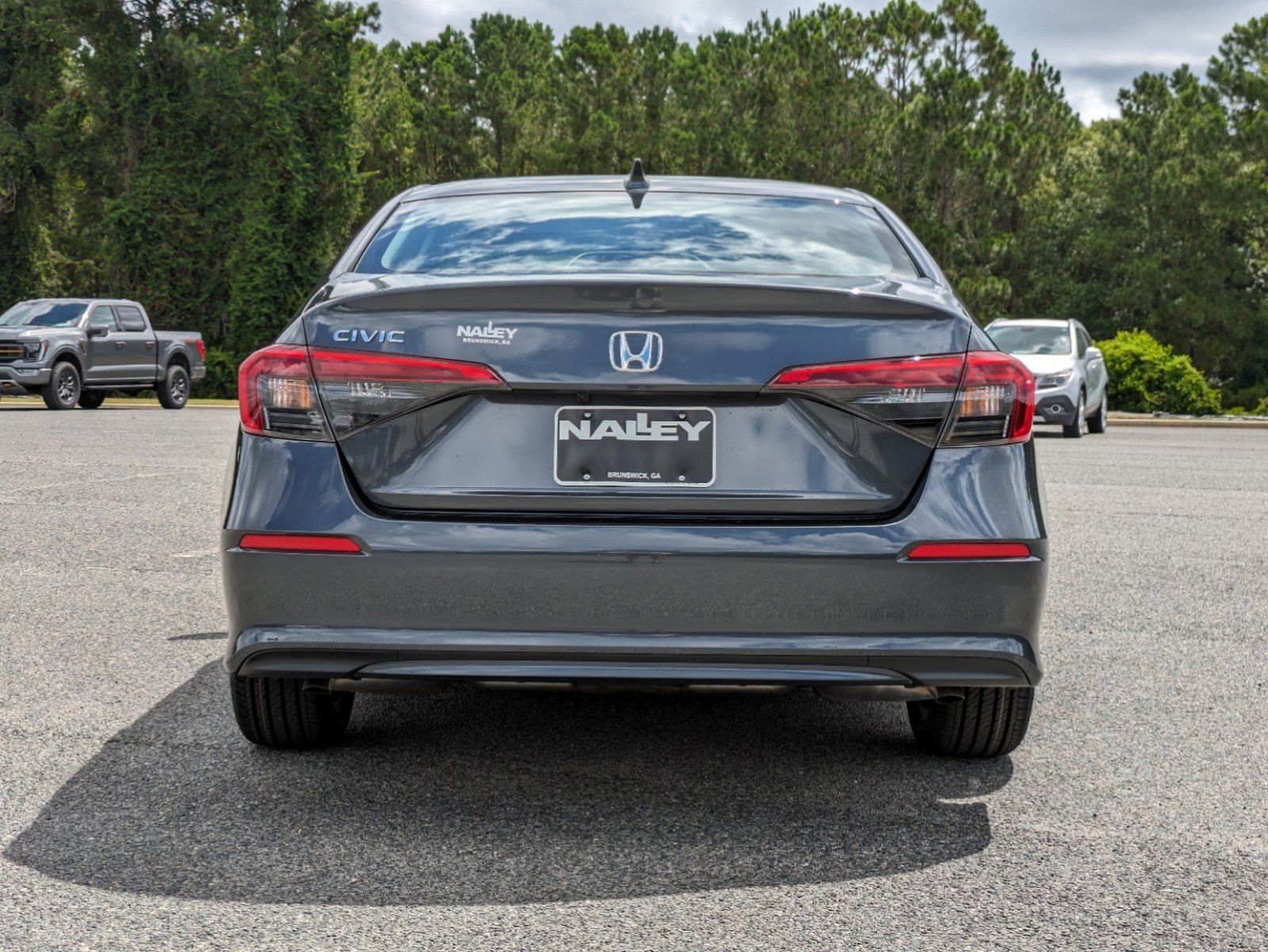 New, 2024 Honda Civic EX, Gray, H16254-5