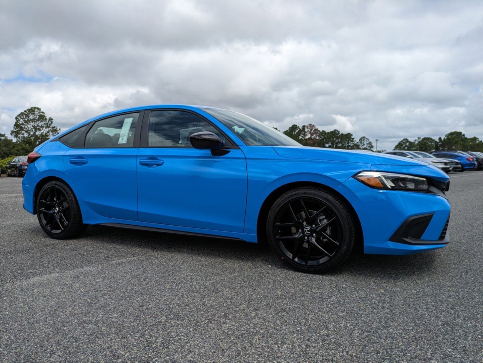 New, 2024 Honda Civic Sport, Blue, H16273-2