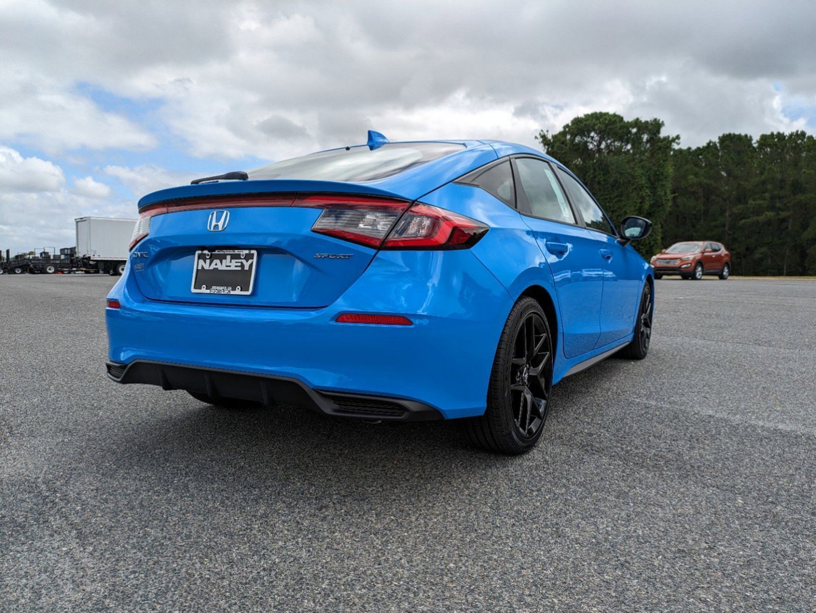 New, 2024 Honda Civic Sport, Blue, H16273-4