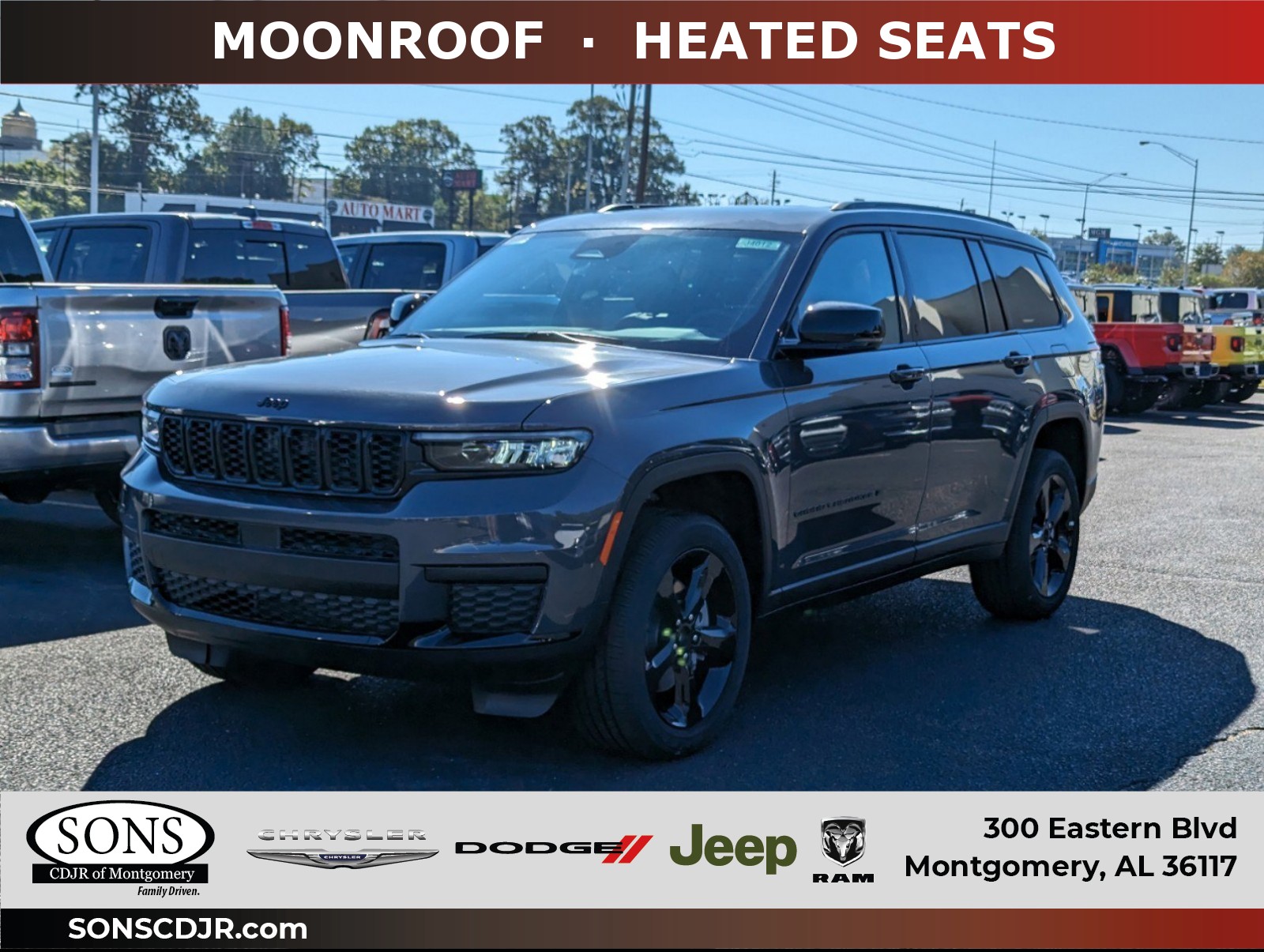 2024 Jeep Grand Cherokee L Altitude X, J4033, Photo 1