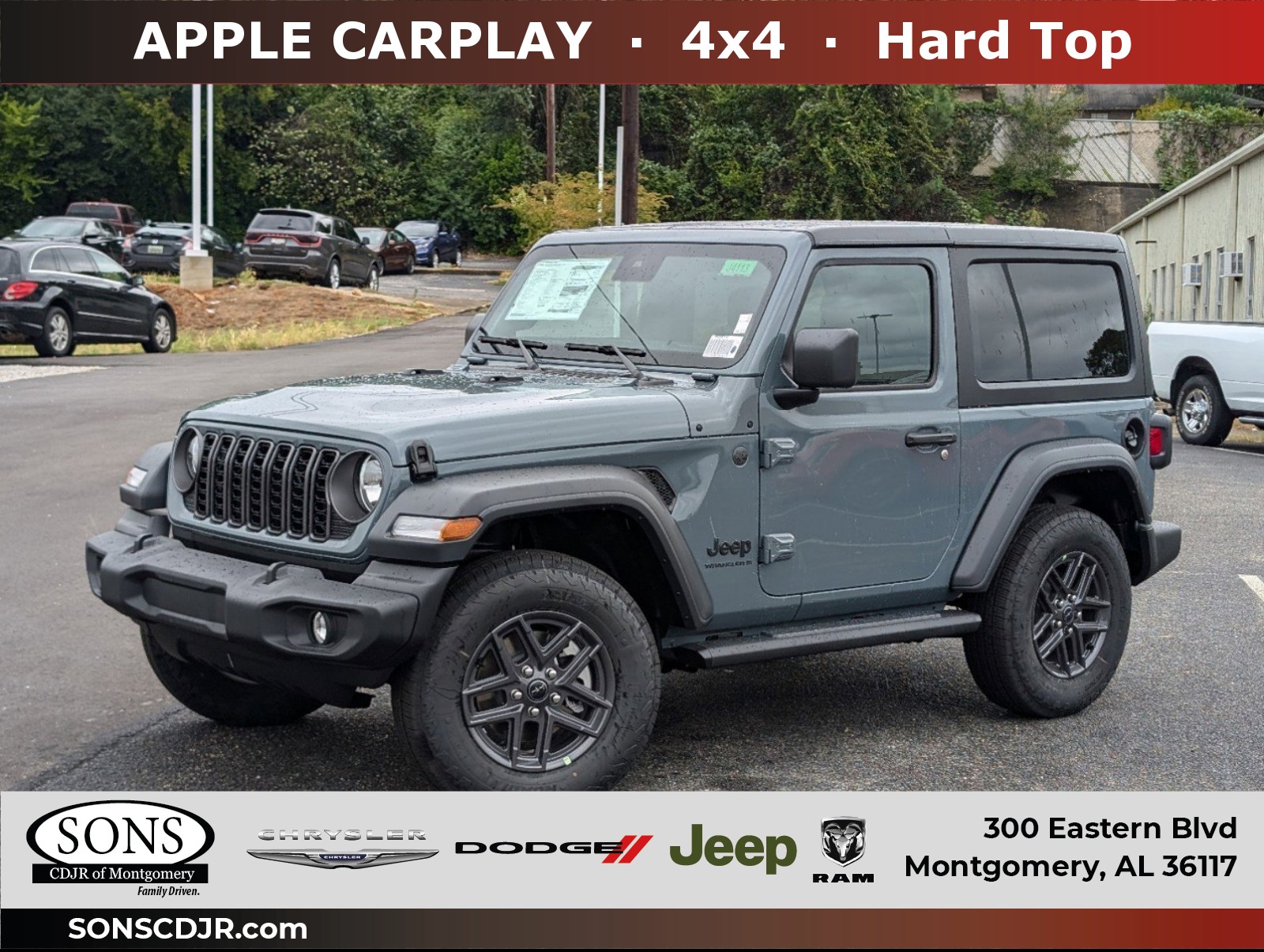 2024 Jeep Wrangler Sport S, 29412A, Photo 1