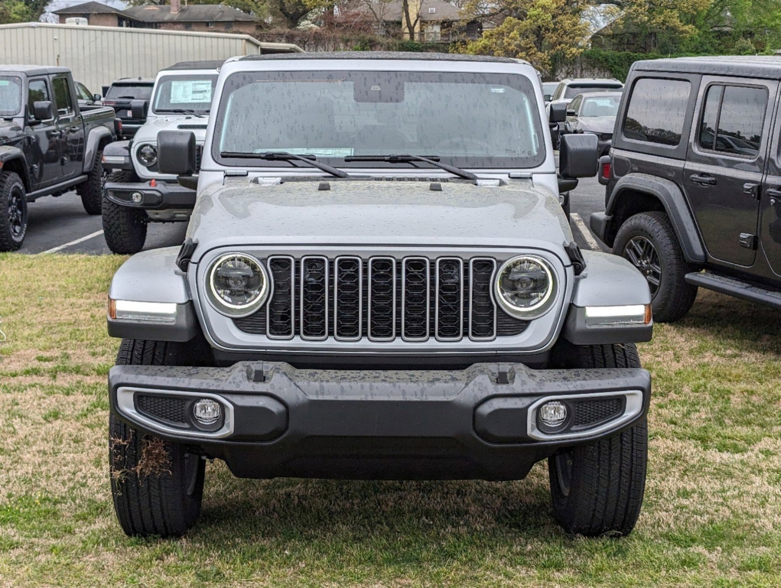 New, 2024 Jeep Wrangler Sahara, Silver, J4054-2