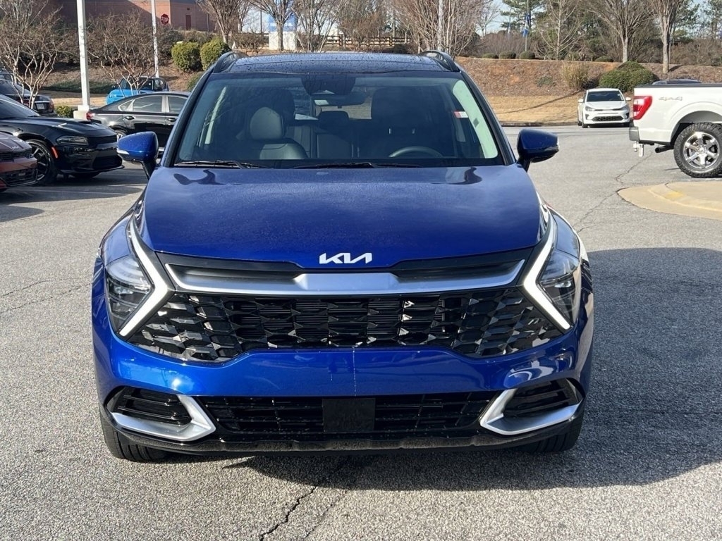 New, 2024 Kia Sportage SX, Blue, 30095-2