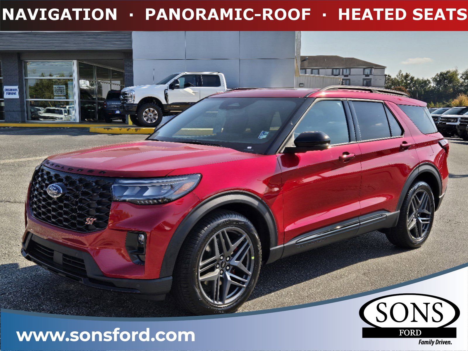 2025 Ford Explorer ST-Line, 6343, Photo 1