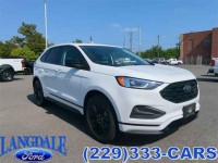 New, 2024 Ford Edge SE, White, ED24019-1