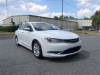 Used, 2015 Chrysler 200 Limited, White, PH11413A-1
