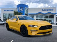 Used, 2018 Ford Mustang, Yellow, PH11440-1