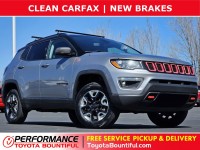 Used, 2018 Jeep Compass Trailhawk, Silver, JT451625-1
