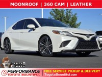 Used, 2018 Toyota Camry XSE, White, JU144170A-1