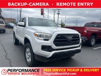 Used, 2018 Toyota Tacoma SR Double Cab 5' Bed V6 4x4 AT, White, JM129418A-1