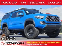 Used, 2020 Toyota Tacoma TRD Off Road Double Cab 5' Bed V6 AT, Blue, LM294590-1