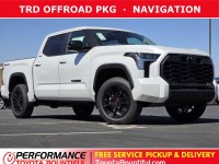 New, 2024 Toyota Tundra Limited Hybrid CrewMax 5.5' Bed, White, RX074698-1