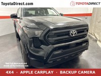 New, 2024 Toyota Tacoma SR5 Double Cab 5' Bed AT, Black, RM020101-1