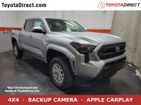New, 2024 Toyota Tacoma SR5 Double Cab 5' Bed AT, Silver, RM021222-1