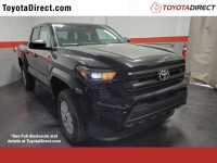 New, 2024 Toyota Tacoma SR Double Cab 5' Bed AT, Black, RT001966-1