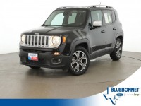 Used, 2017 Jeep Renegade Limited FWD, Black, UPE82731-1