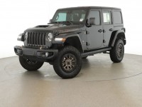 Certified, 2021 Jeep Wrangler Unlimited Rubicon 392 4x4, Black, UW699953-1