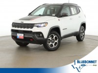 Used, 2022 Jeep Compass Trailhawk 4x4, White, UT170443-1