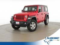 Certified, 2023 Jeep Wrangler 4-Door Sport S 4x4, Red, NW574734-1