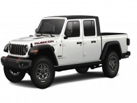 New, 2024 Jeep Gladiator GLADIATOR RUBICON 4X4, White, JL116292-1