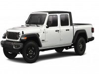 New, 2024 Jeep Gladiator GLADIATOR SPORT 4X4, White, -1