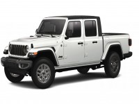 New, 2024 Jeep Gladiator GLADIATOR SPORT S 4X4, White, -1