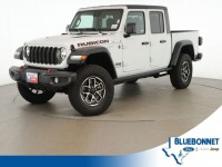 New, 2024 Jeep Gladiator GLADIATOR RUBICON 4X4, White, JL116291-1