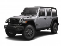 New, 2024 Jeep Wrangler WRANGLER 4-DOOR WILLYS, Silver, -1
