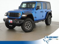 New, 2024 Jeep Wrangler WRANGLER 4-DOOR RUBICON, Blue, -1