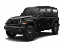 New, 2024 Jeep Wrangler WRANGLER 4-DOOR SPORT, Black, -1