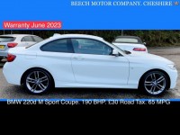 Used, 2016 BMW 2 SERIES 220d M Sport, White, -1