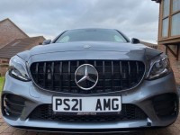 Used, 2021 MERCEDES C CLASS Amg C 43 4matic Night Edition Premium Pl, Silver, PS21AMG-1