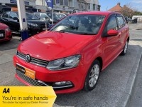 Used, 2014 VOLKSWAGEN POLO Se Tdi, Red, -1