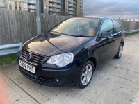 Used, 2008 VOLKSWAGEN POLO Match (60bhp), Black, -1