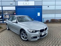 Used, 2015 Bmw 3 Series, Silver, 734465-1