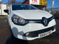 Used, 2014 RENAULT CLIO Dynamique Medianav, White, -1