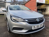Used, 2016 VAUXHALL ASTRA Design, Silver, -1