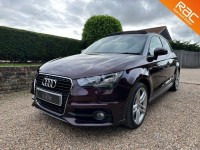 Used, 2014 A1 Hatchback 1.4 TFSI CoD S line, Red, AU14EZH-1